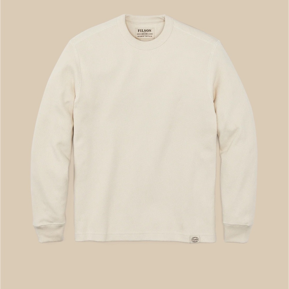 Filson Men's WAFFLE KNIT THERMAL CREWNECK